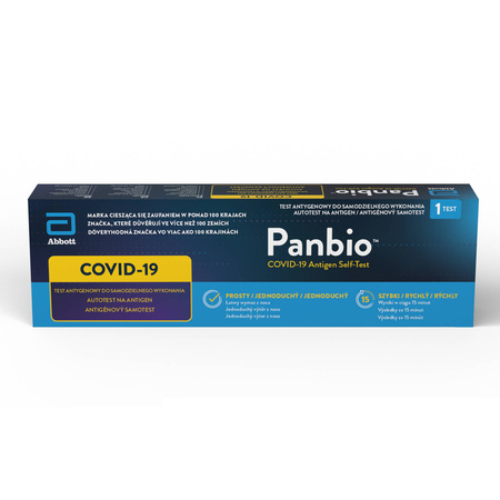 ABBOTT PANBIO DOMOWY TEST NA COVID-19 SELF-TEST